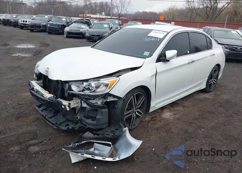 2017 Honda Accord Sport Se from USA, damaged, VIN 1HGCR2F14HA009709